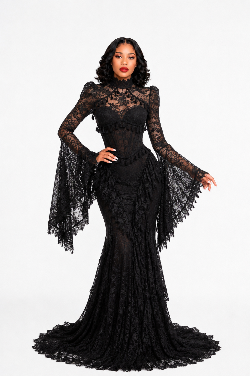 Black Enchant Gown