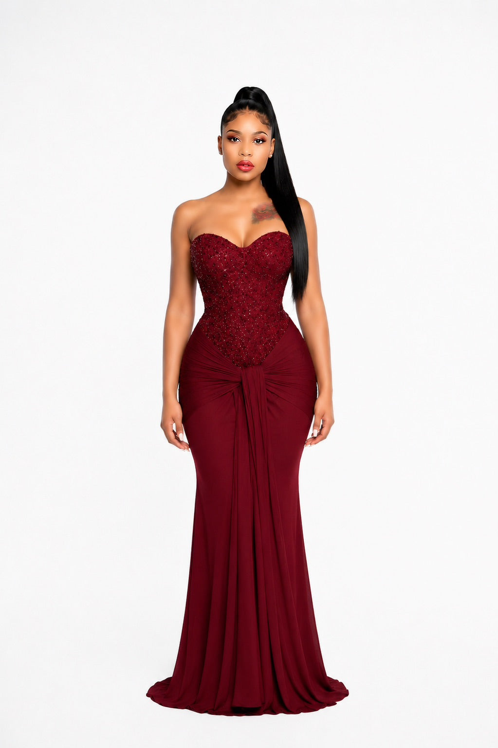 Ruby Royale Gown