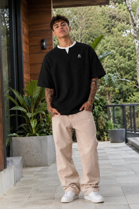 Men's Round Neck Half Sleeve T-Shirt