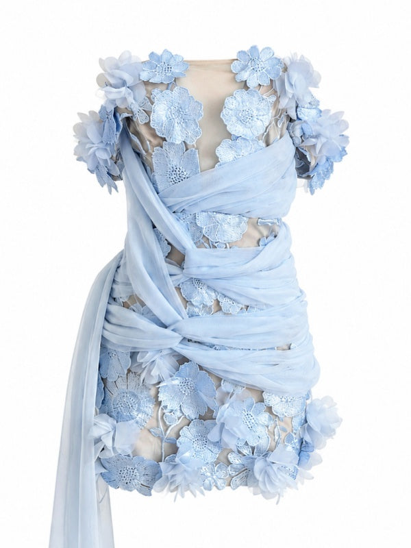 Celeste Bloom Couture dress