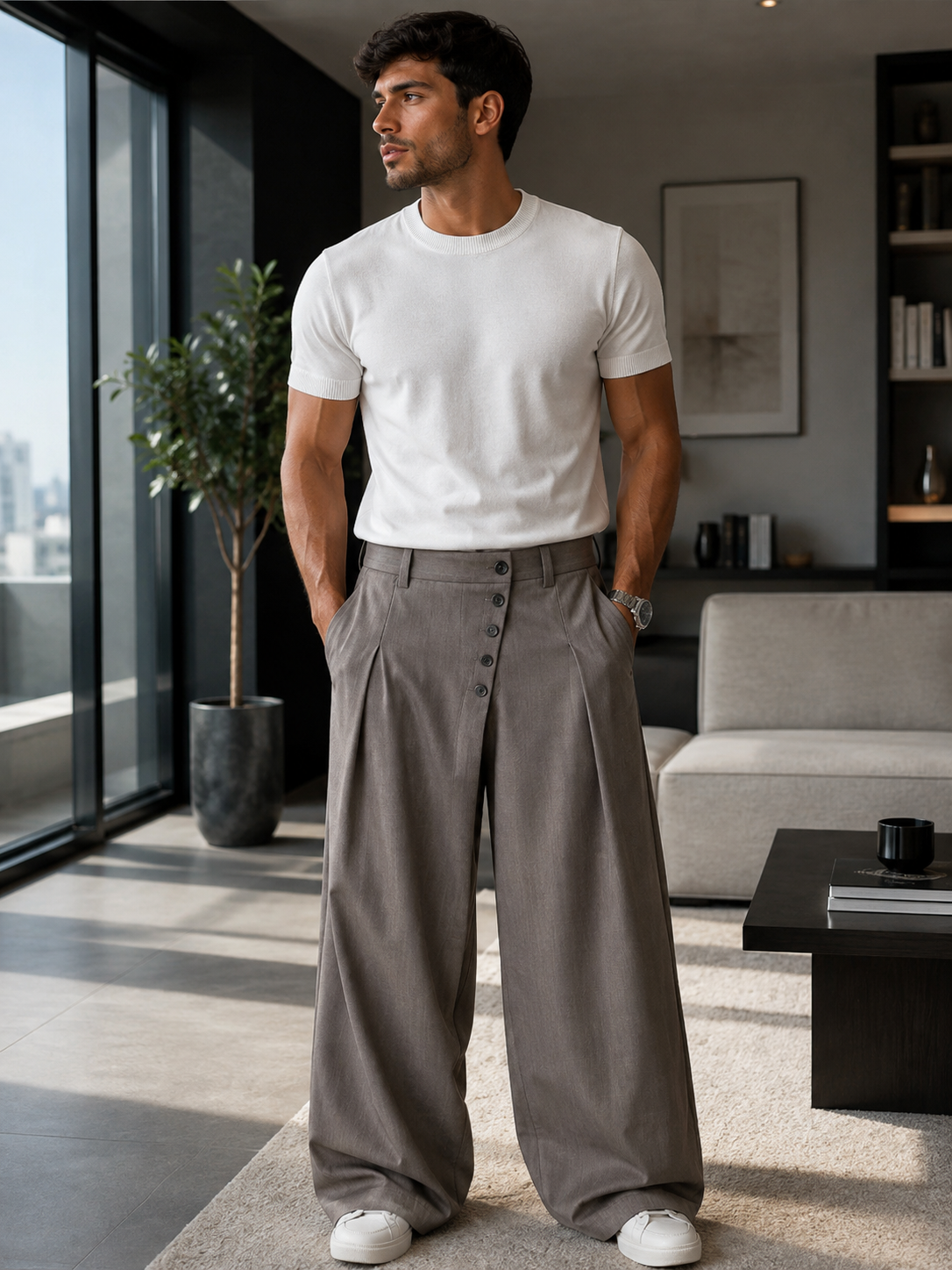 Men's Classic Short Sleeve Knit Top
