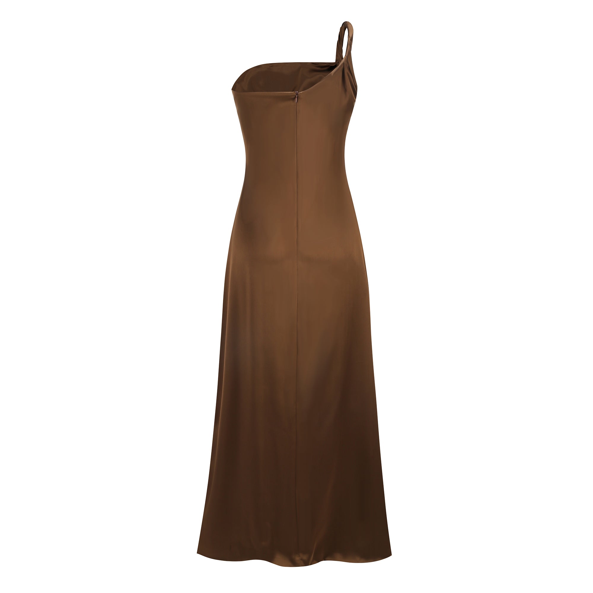 The Aurelia One-Shoulder Draped Gown