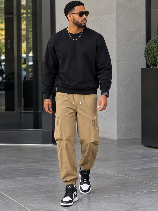 Men's Casual Cargo Joggers
