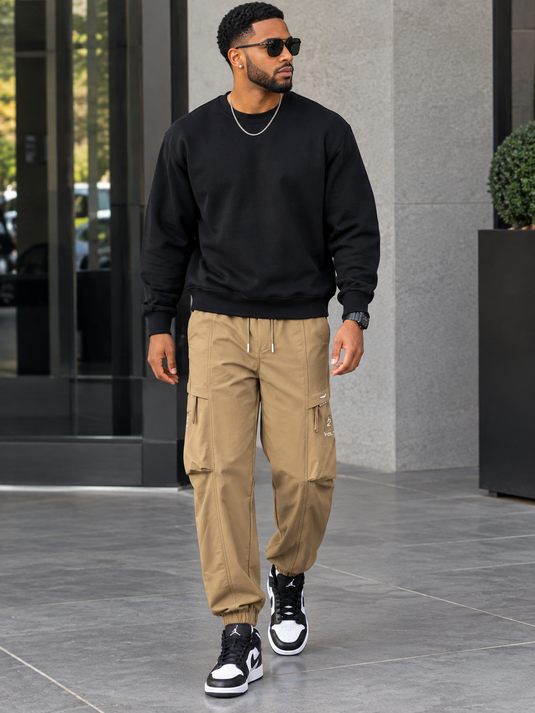 Men's Casual Cargo Joggers