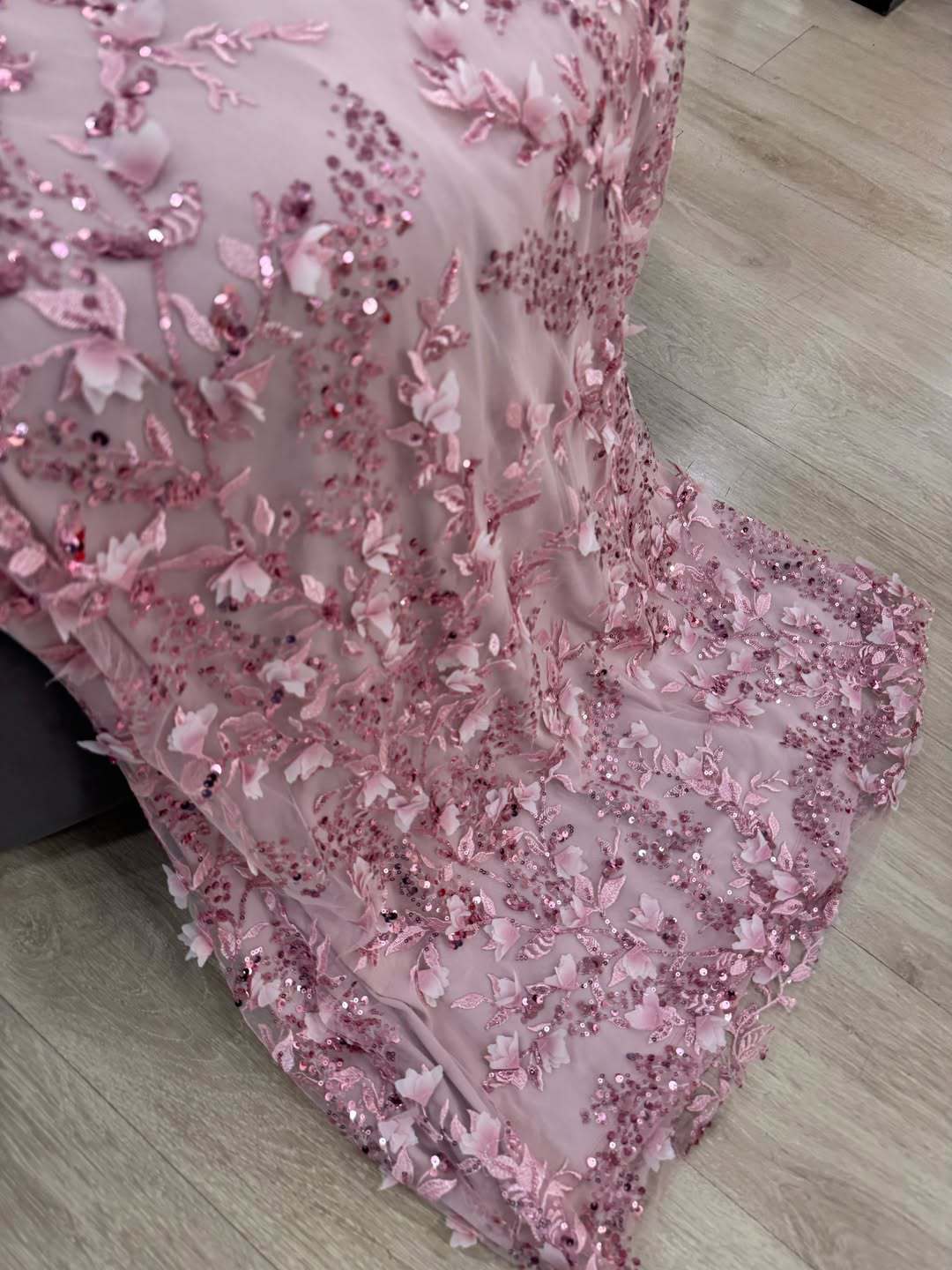 Rosalie Floral Corset pink dress