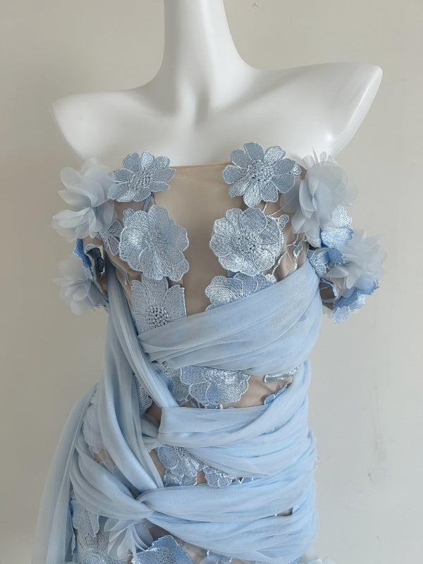 Celeste Bloom Couture dress