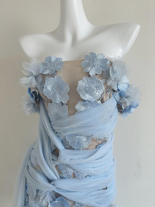 Celeste Bloom Couture dress