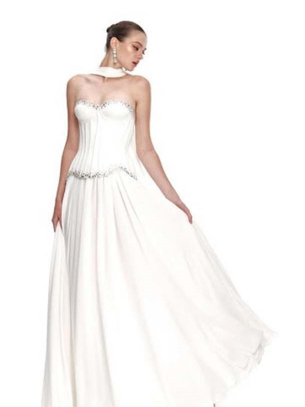 Crystal Corset Maxi Gown