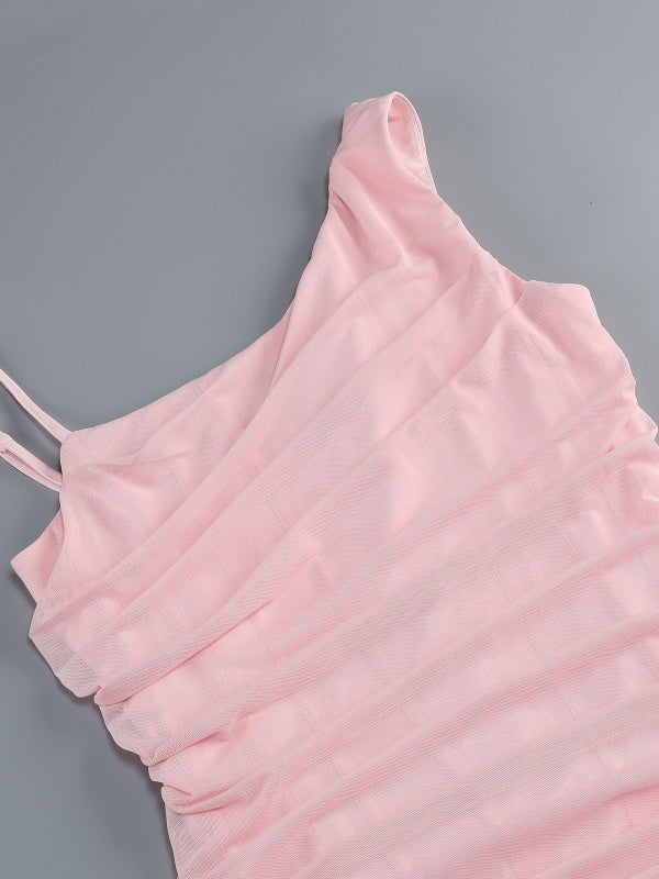 The Amour Ruched Mini Dress