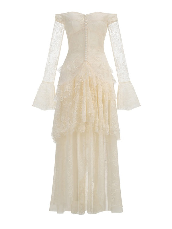 Ivory Romance Lace Gown