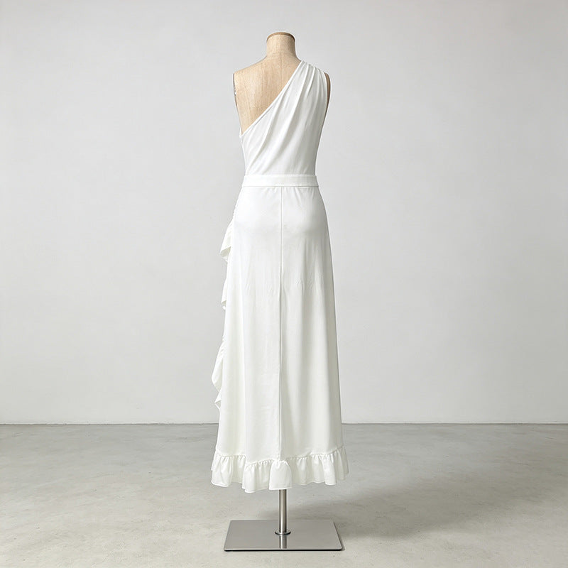 Amara Ivory Cutout Maxi Dress