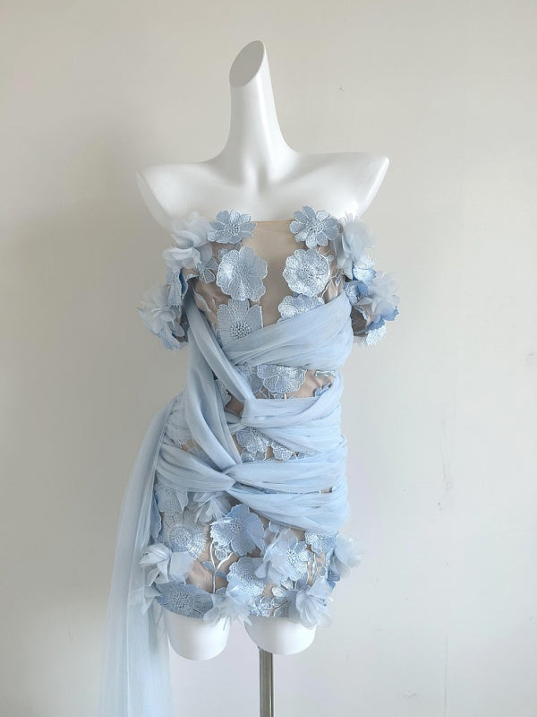 Celeste Bloom Couture dress