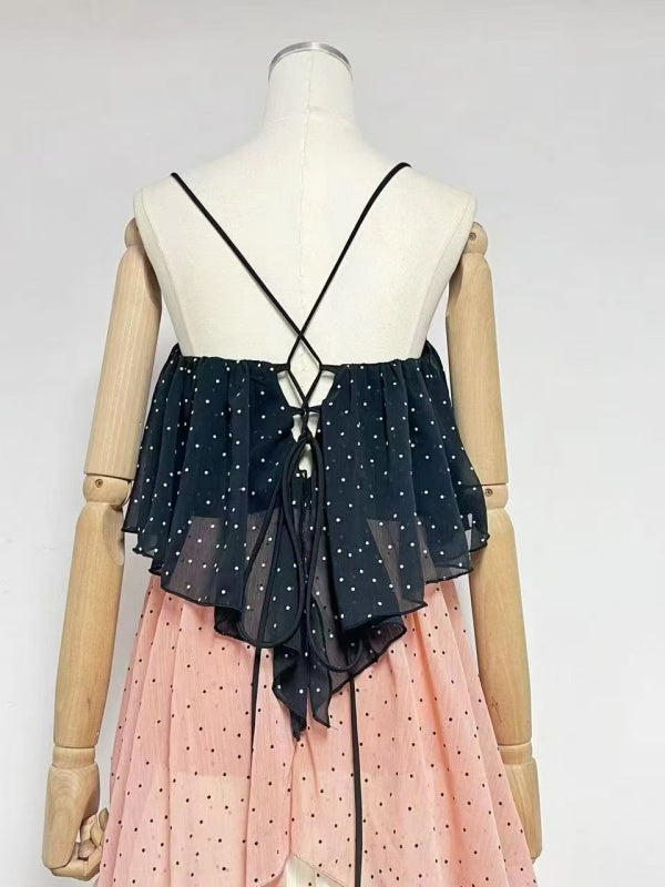 Midnight Blush Tiered Maxi Dress