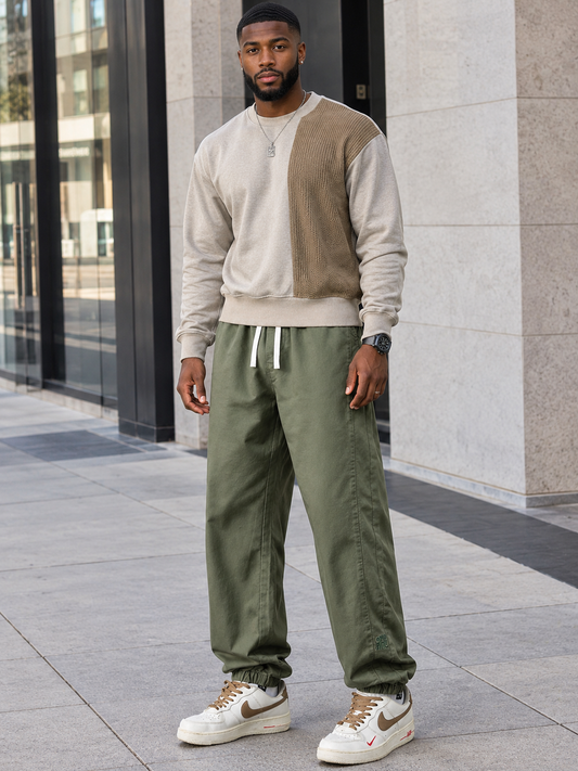 Men's Plus Size Casual Loose Fit Joggers
