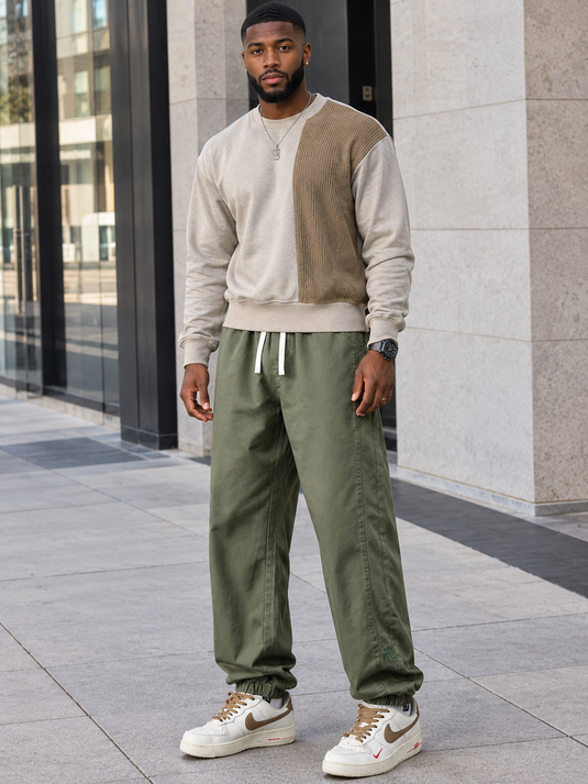 Men's Plus Size Casual Loose Fit Joggers