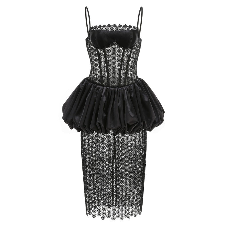 Midnight Eclipse Corset Dress
