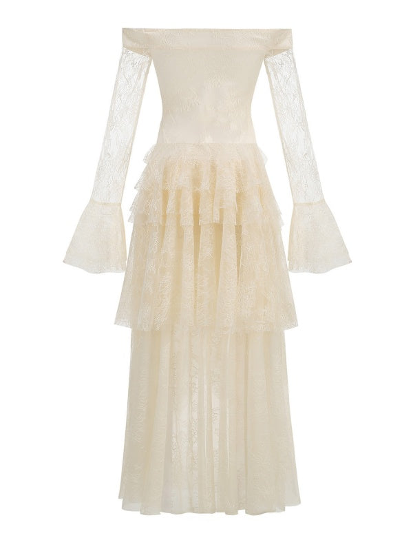 Ivory Romance Lace Gown