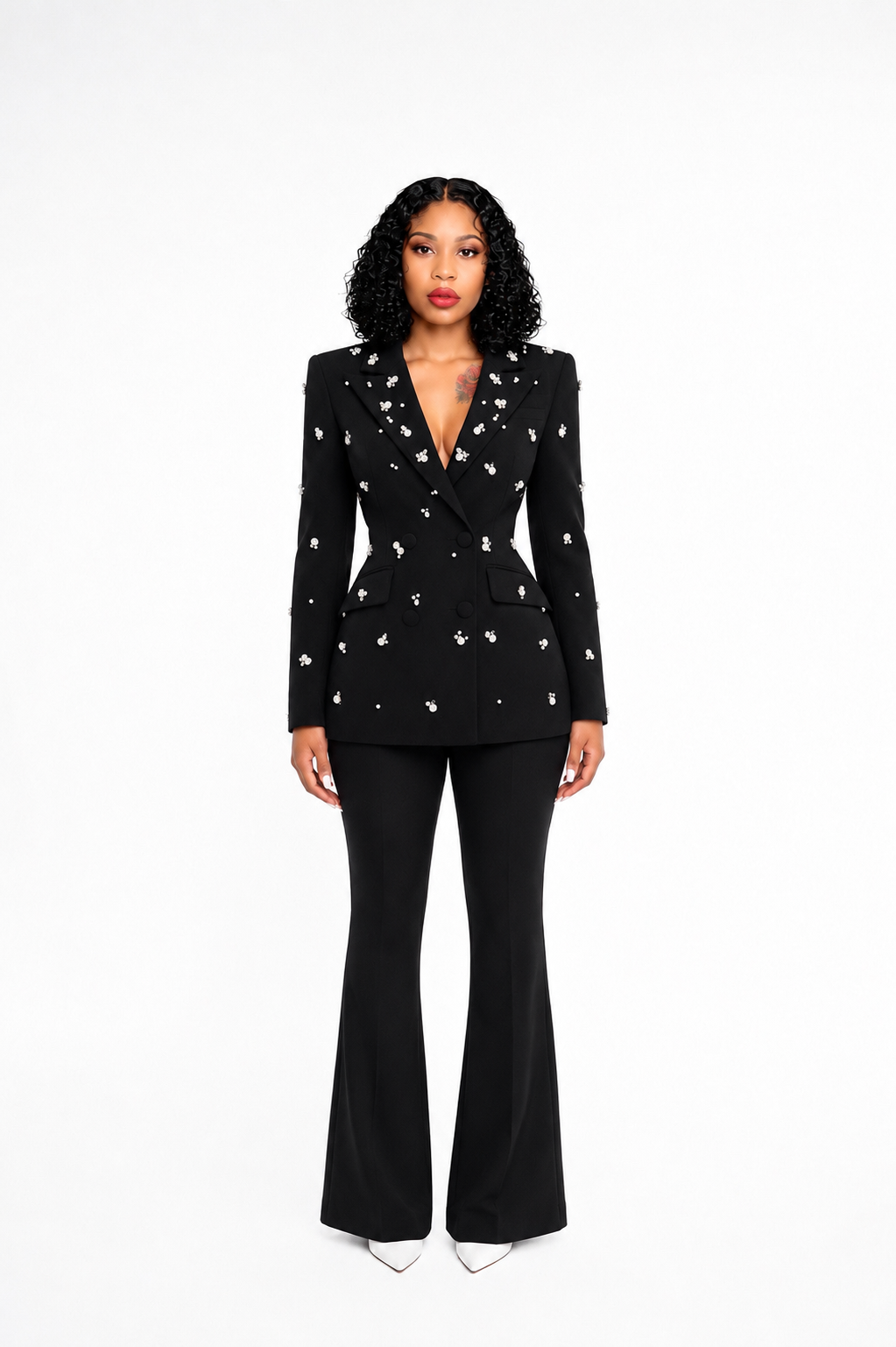 Crystal Suit Black