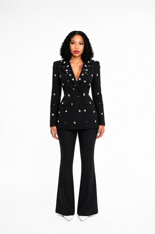 Crystal Suit Black