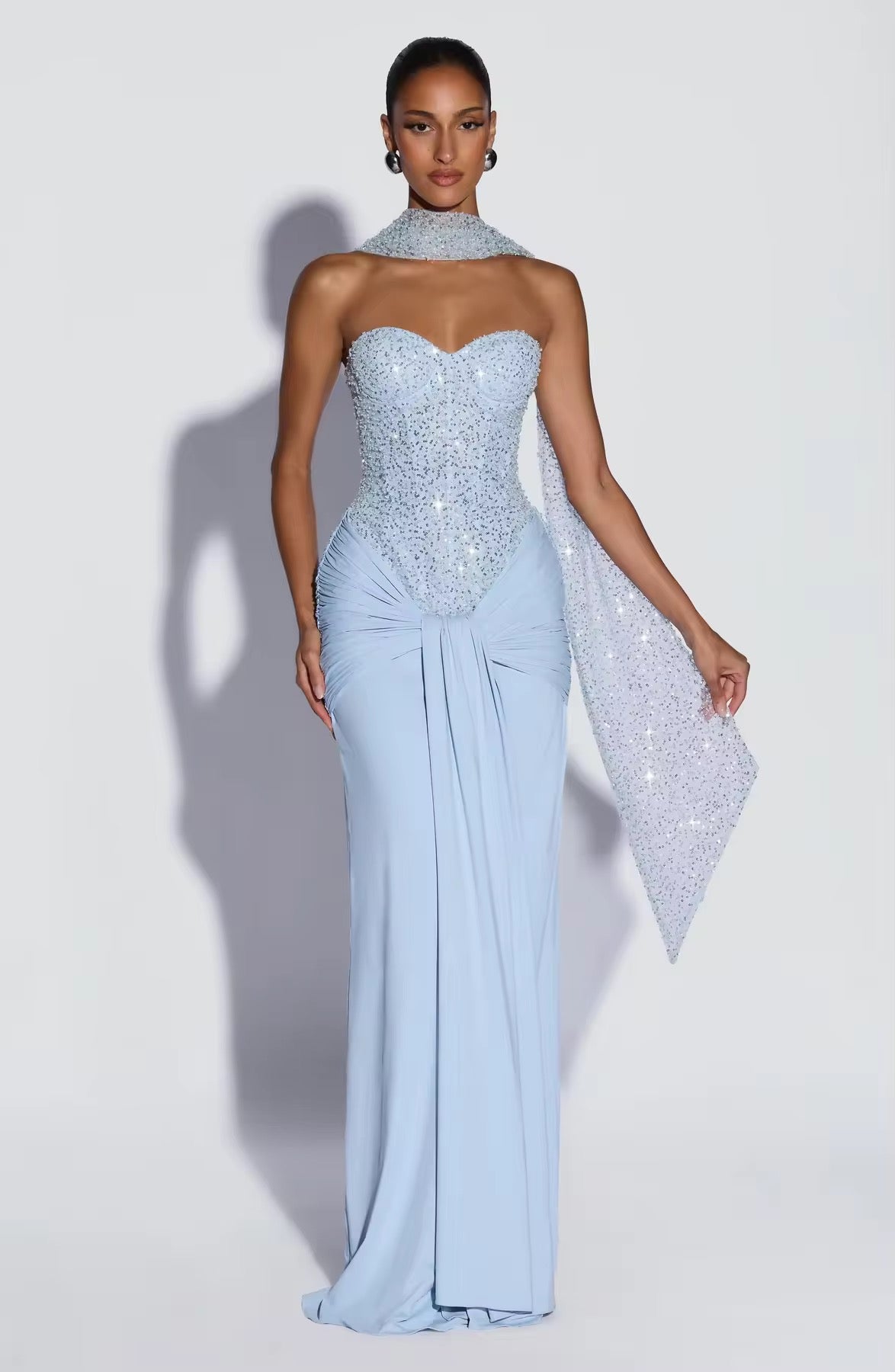 Ice Crystal Elegance Gown