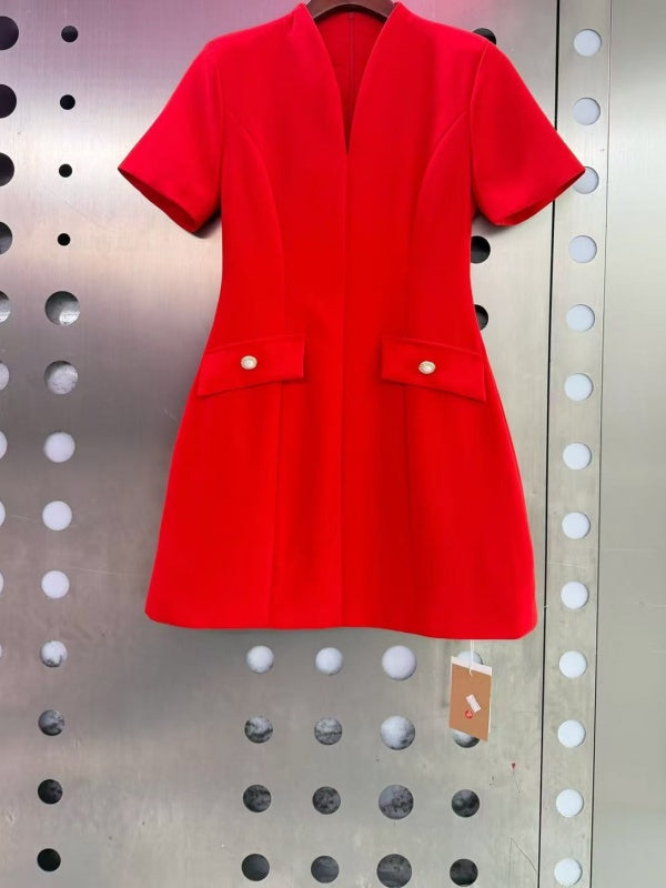 Scarlet Statement Tailored Mini Dress