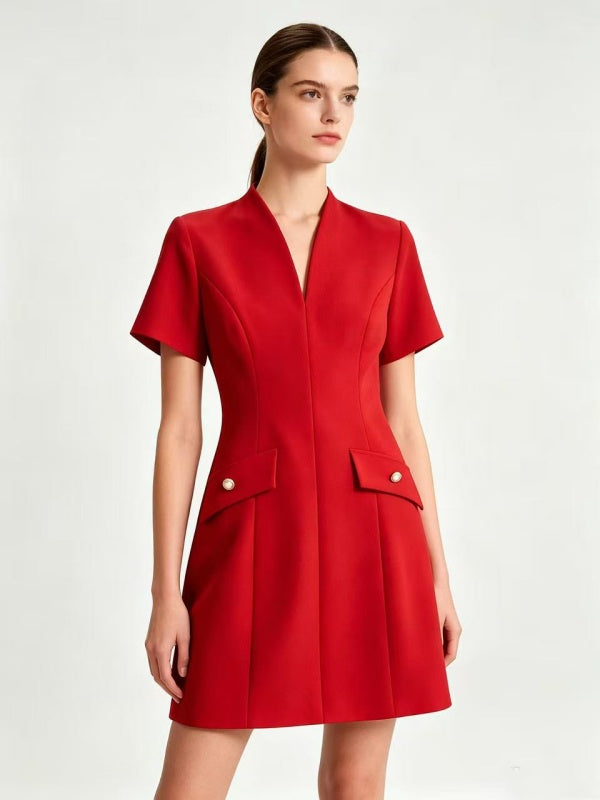 Scarlet Statement Tailored Mini Dress