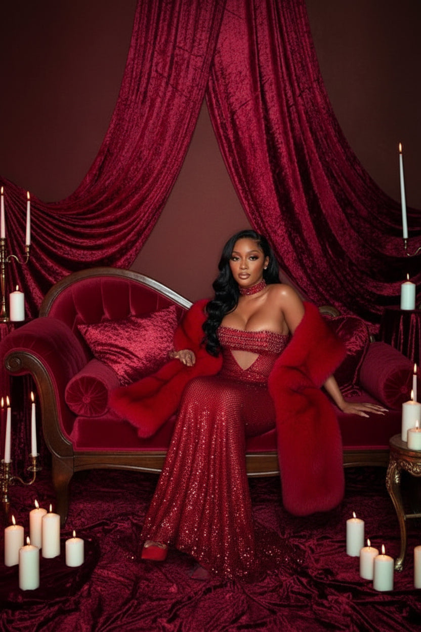 The Ruby Starlight dress
