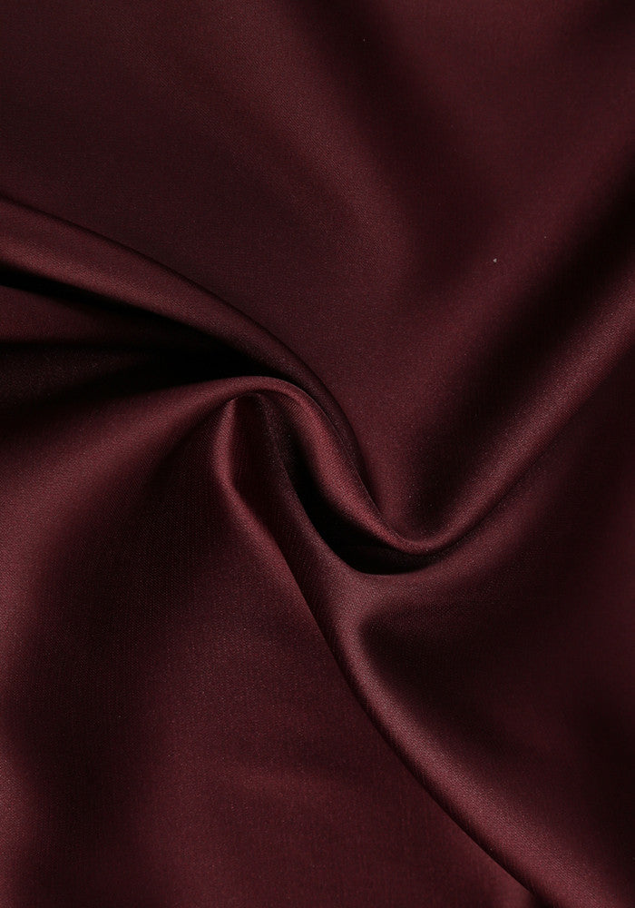 Strapless Draped Corset Maxi Dress Brown