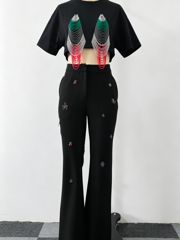 Midnight Cascade Embellished Set