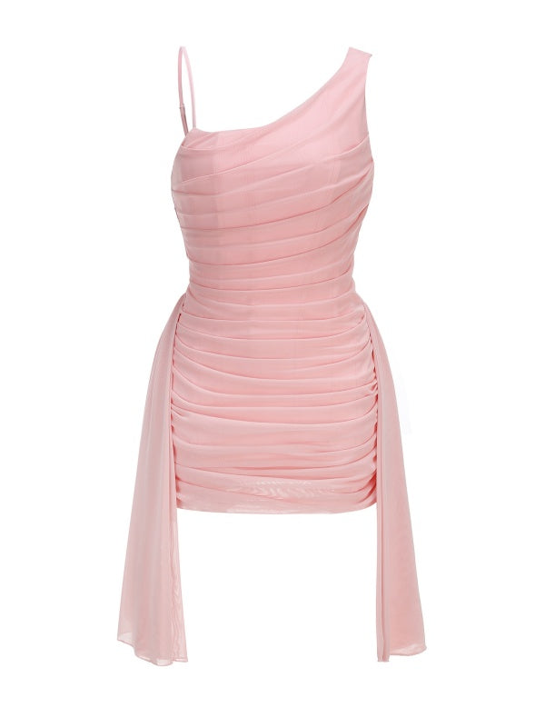 The Amour Ruched Mini Dress