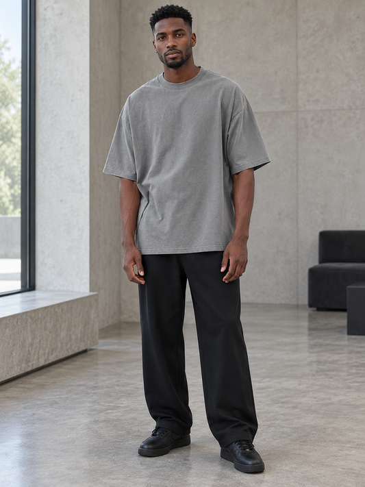 Men's Oversized Drop Shoulder Cotton T-Shirt