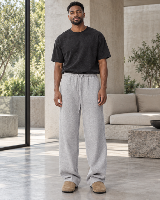 Men's Relaxed Fit Drawstring Sweatpants