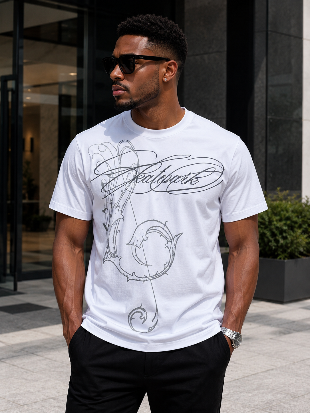 Men's Skatepark Graphic Short Sleeve T-Shirt