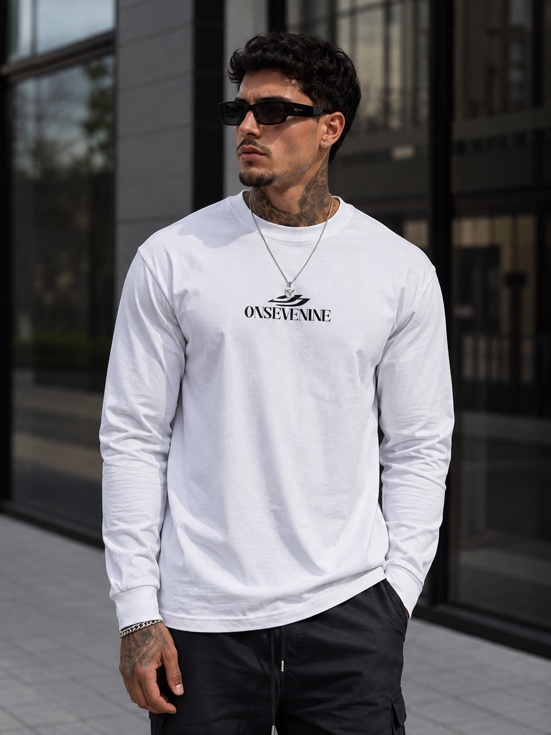 Men's Graphic Long Sleeve T-Shirt