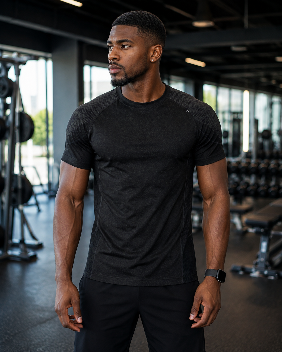 Men's Round Neck Short Sleeve T-Shirt