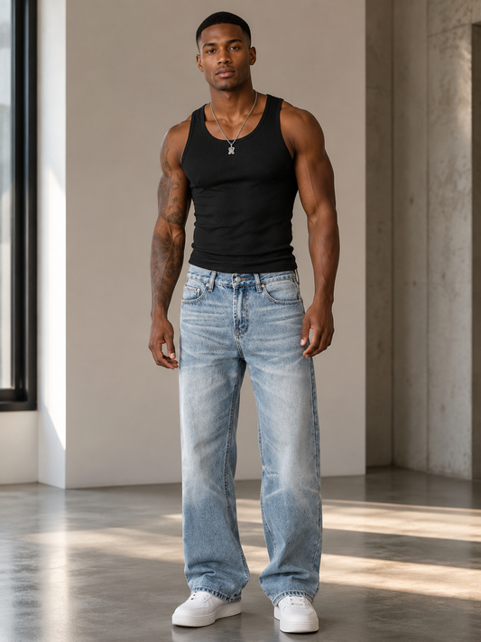 Men's Loose Fit Jeans