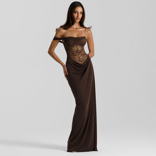 Summer Sexy Sexy Strap Lace Dress