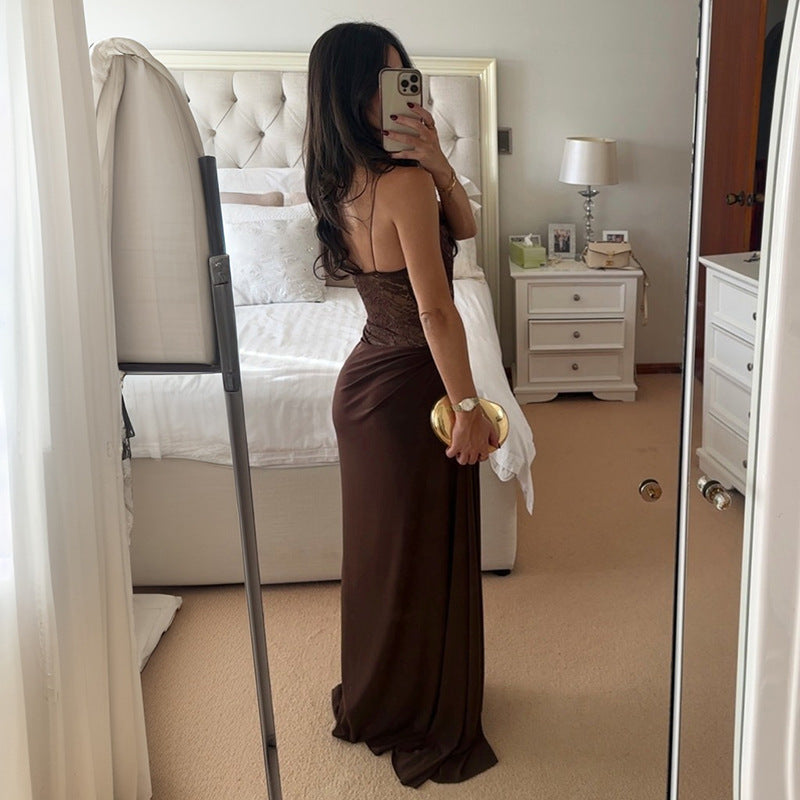 Summer Sexy Sexy Strap Lace Dress