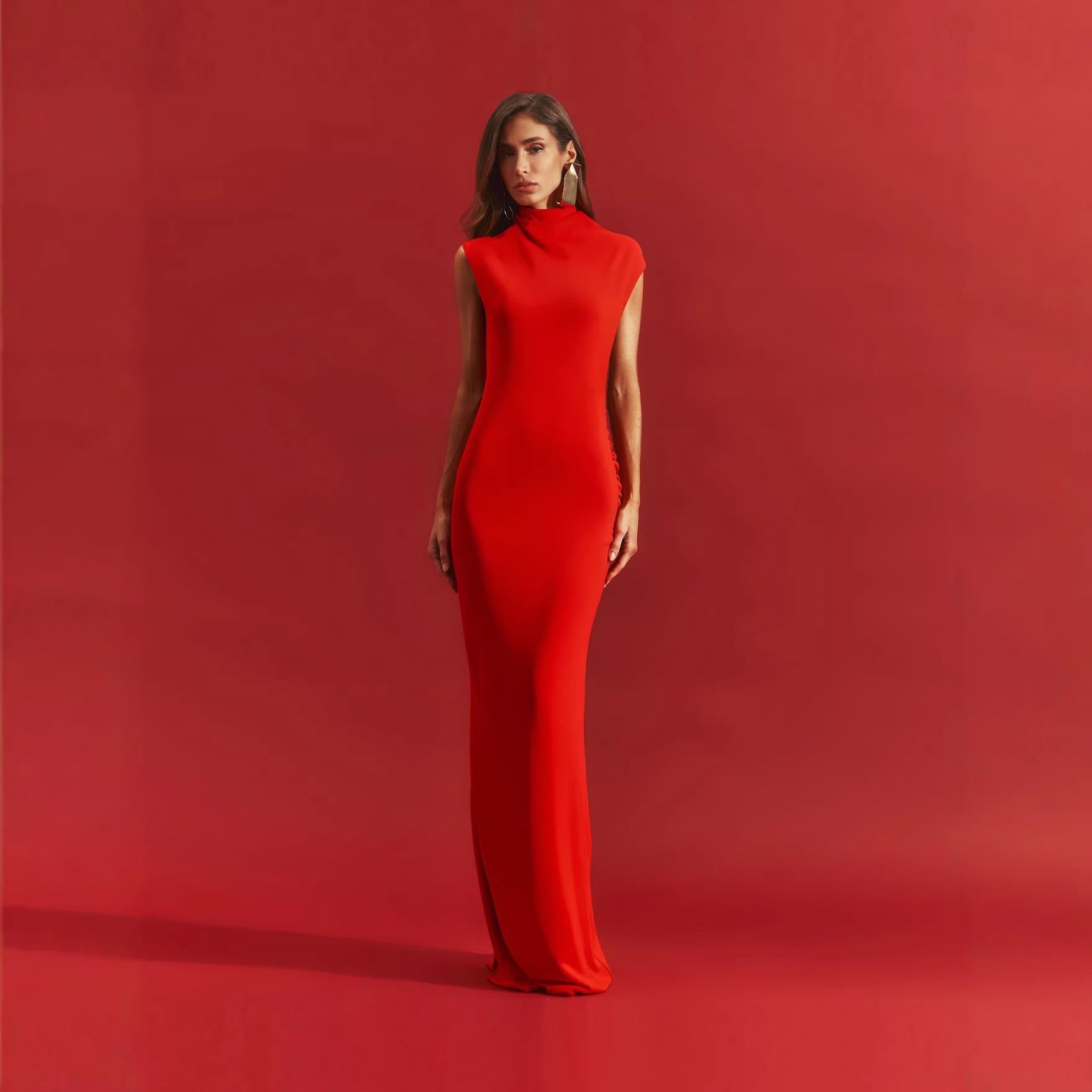 Dress Slim Fit Maxi Dress Wedding Cocktail Annual
