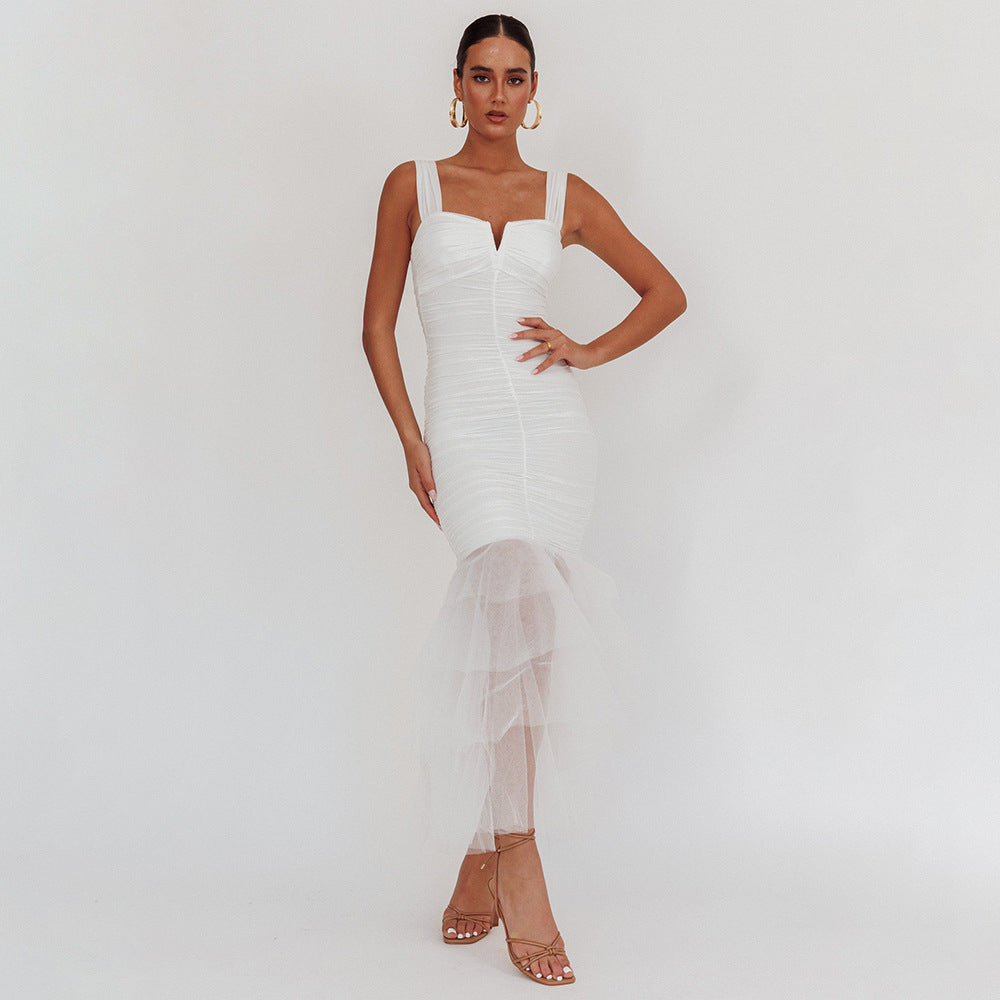 Sheath Patchwork Dress